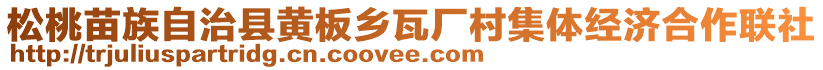 松桃苗族自治縣黃板鄉(xiāng)瓦廠村集體經(jīng)濟合作聯(lián)社