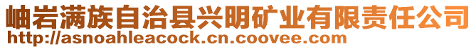 岫巖滿(mǎn)族自治縣興明礦業(yè)有限責(zé)任公司