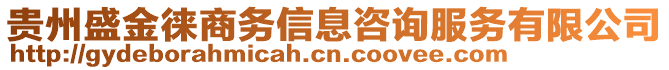 貴州盛金徠商務(wù)信息咨詢服務(wù)有限公司