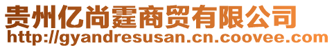 貴州億尚霆商貿有限公司