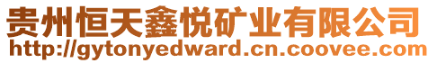 貴州恒天鑫悅礦業(yè)有限公司