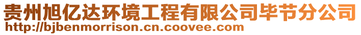 貴州旭億達(dá)環(huán)境工程有限公司畢節(jié)分公司