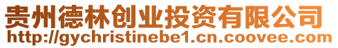 貴州德林創業投資有限公司