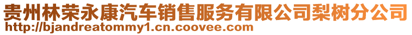 貴州林榮永康汽車銷售服務有限公司梨樹分公司