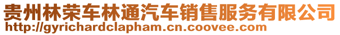 貴州林榮車林通汽車銷售服務(wù)有限公司