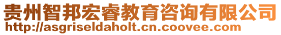 貴州智邦宏睿教育咨詢有限公司