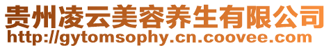 貴州凌云美容養(yǎng)生有限公司
