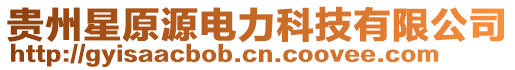 貴州星原源電力科技有限公司