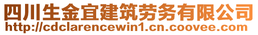 四川生金宜建筑勞務有限公司