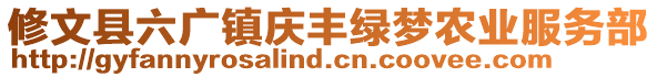 修文縣六廣鎮慶豐綠夢農業服務部