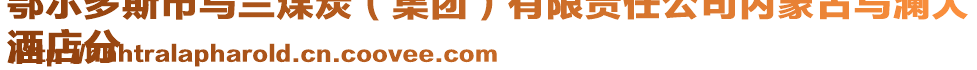 鄂爾多斯市烏蘭煤炭（集團(tuán)）有限責(zé)任公司內(nèi)蒙古烏瀾大
酒店分