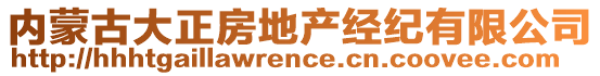 內蒙古大正房地產經紀有限公司