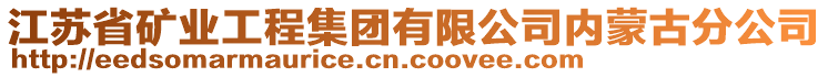 江蘇省礦業(yè)工程集團(tuán)有限公司內(nèi)蒙古分公司