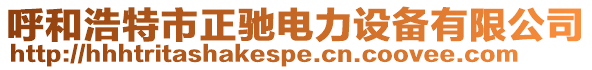 呼和浩特市正馳電力設(shè)備有限公司
