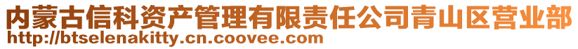 內蒙古信科資產管理有限責任公司青山區營業部