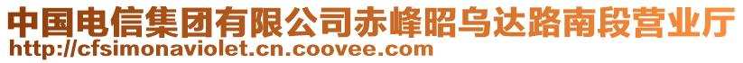 中國電信集團(tuán)有限公司赤峰昭烏達(dá)路南段營業(yè)廳