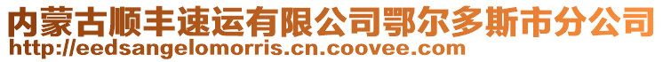 內蒙古順豐速運有限公司鄂爾多斯市分公司
