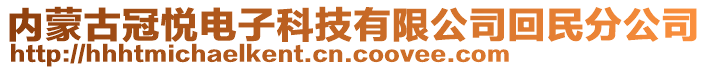 內(nèi)蒙古冠悅電子科技有限公司回民分公司