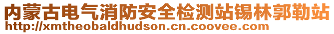 內(nèi)蒙古電氣消防安全檢測站錫林郭勒站