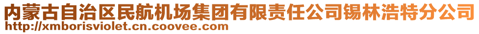 內(nèi)蒙古自治區(qū)民航機(jī)場(chǎng)集團(tuán)有限責(zé)任公司錫林浩特分公司