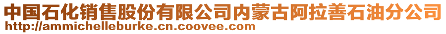 中國(guó)石化銷售股份有限公司內(nèi)蒙古阿拉善石油分公司