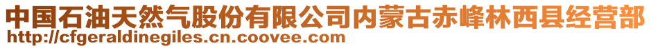 中國(guó)石油天然氣股份有限公司內(nèi)蒙古赤峰林西縣經(jīng)營(yíng)部
