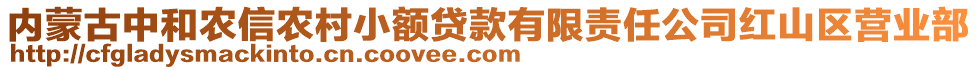 內(nèi)蒙古中和農(nóng)信農(nóng)村小額貸款有限責(zé)任公司紅山區(qū)營(yíng)業(yè)部