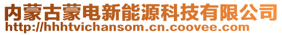 内蒙古蒙电新能源科技有限公司