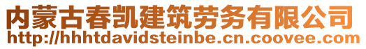內蒙古春凱建筑勞務有限公司