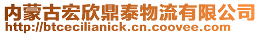 內蒙古宏欣鼎泰物流有限公司