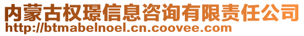 內(nèi)蒙古權(quán)璟信息咨詢有限責(zé)任公司