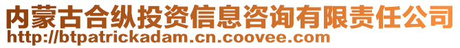 內(nèi)蒙古合縱投資信息咨詢有限責任公司