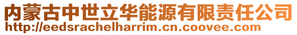 內蒙古中世立華能源有限責任公司