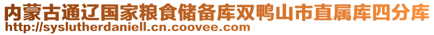 內(nèi)蒙古通遼國家糧食儲備庫雙鴨山市直屬庫四分庫