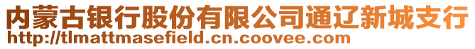 內(nèi)蒙古銀行股份有限公司通遼新城支行