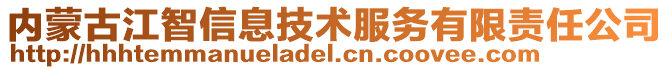 內蒙古江智信息技術服務有限責任公司