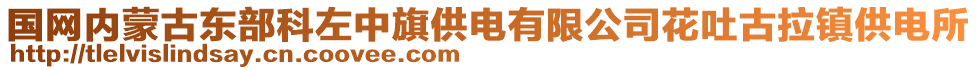 國網內蒙古東部科左中旗供電有限公司花吐古拉鎮供電所