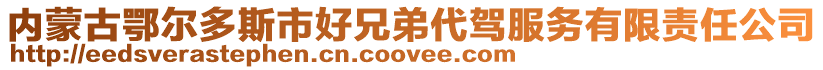 內(nèi)蒙古鄂爾多斯市好兄弟代駕服務(wù)有限責(zé)任公司