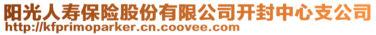 陽光人壽保險股份有限公司開封中心支公司