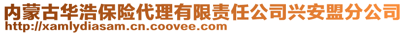 內(nèi)蒙古華浩保險(xiǎn)代理有限責(zé)任公司興安盟分公司