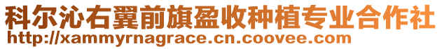 科爾沁右翼前旗盈收種植專業(yè)合作社