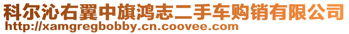 科爾沁右翼中旗鴻志二手車購銷有限公司