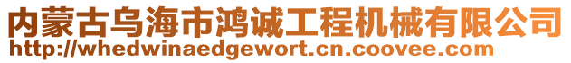 內蒙古烏海市鴻誠工程機械有限公司