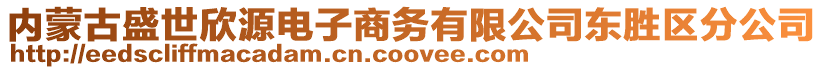 内蒙古盛世欣源电子商务有限公司东胜区分公司