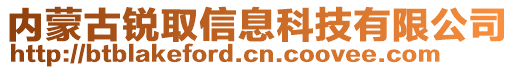 內(nèi)蒙古銳取信息科技有限公司