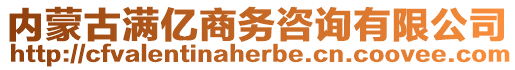 內(nèi)蒙古滿億商務(wù)咨詢有限公司