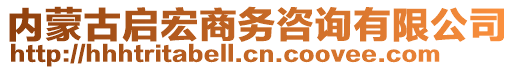 內(nèi)蒙古啟宏商務(wù)咨詢有限公司