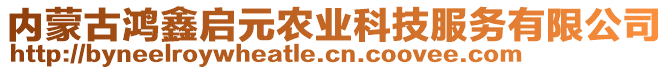 內(nèi)蒙古鴻鑫啟元農(nóng)業(yè)科技服務(wù)有限公司