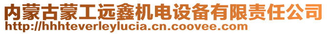 內蒙古蒙工遠鑫機電設備有限責任公司