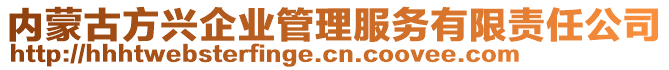 內(nèi)蒙古方興企業(yè)管理服務(wù)有限責(zé)任公司